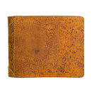 2030 Men Vintage Short Handmade Wallet(Brown)