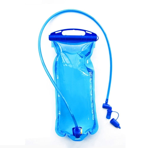 FT2085 Outdoor Folding Drinking Water Bag Portable Mountaineering Water Feeds, Size: 2L(Blue)