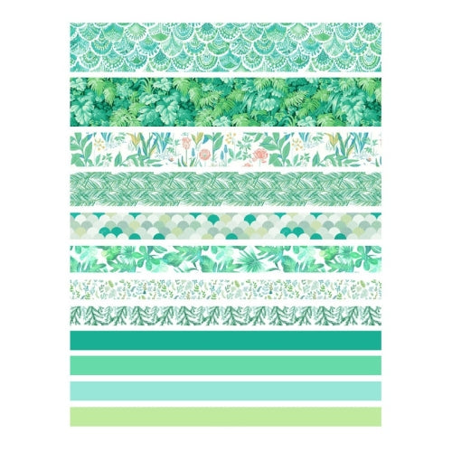 2 Packs Antique And Paper Tape Hand Account DIY Decoration Material, Colour: Green Mint