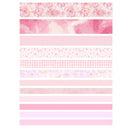 2 Packs Antique And Paper Tape Hand Account DIY Decoration Material, Colour: Sakura Party