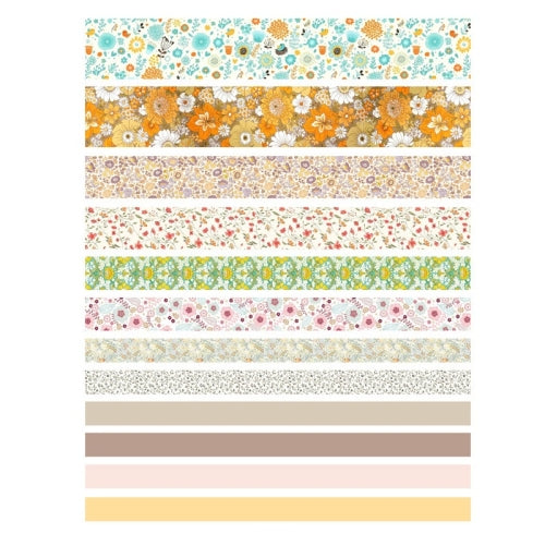 2 Packs Antique And Paper Tape Hand Account DIY Decoration Material, Colour: Flower Fragments