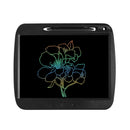 Children LCD Painting Board Electronic Highlight Written Panel Smart Charging Tablet, Style: 9 inch Colorful Lines (Black)