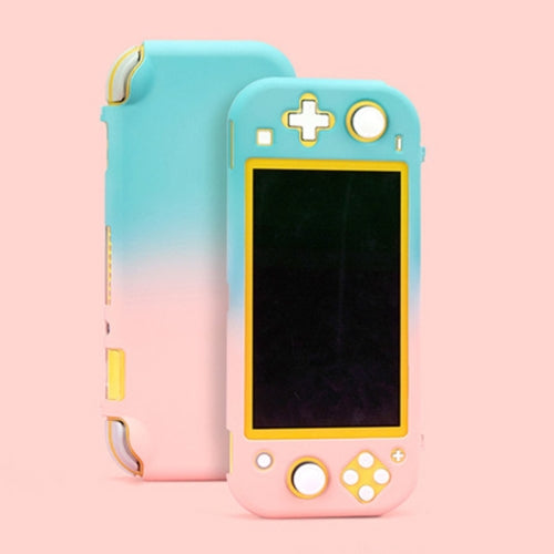 Gradient All-Inclusive Protective Shell For Switch Lite/Switch Mini(Green Blue +Pink)