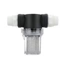 Water Pipe Front Plastic Filter Garden Irrigation Water Purifier, Specification: 1 inch 40 Mesh+Connector With Rubber Ring