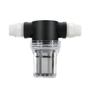 Water Pipe Front Plastic Filter Garden Irrigation Water Purifier, Specification: 6 Points 80 Mesh+Connector With Rubber Ring