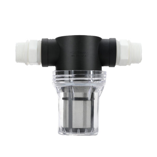 Water Pipe Front Plastic Filter Garden Irrigation Water Purifier, Specification: 6 Points 80 Mesh+Connector With Rubber Ring