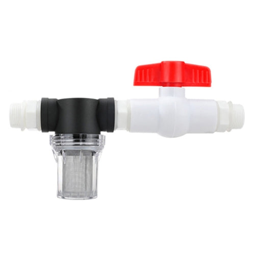 Water Pipe Front Plastic Filter Garden Irrigation Water Purifier, Specification: 1 inch 40 Mesh+Set A