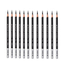 1 Box Marco Pencil Sketch Brush Art Painting Tool, Style: 7010 Black Medium Carbon