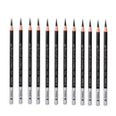 1 Box Marco Pencil Sketch Brush Art Painting Tool, Style: 7010 Black Hard Carbon