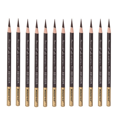 1 Box Marco Pencil Sketch Brush Art Painting Tool, Style: 7012 White Carbon Pen