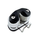 Stainless Steel Ball Rope Clamp With Guide Ring Automatic Rope Clamp Boat Accessories Stainless Steel Guide Ring
