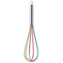 10 PCS Silicone Egg Beater Home Egg Mixer Kitchen Gadgets Cream Baking Tools, Colour: 12 inch Colorful