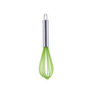 10 PCS Silicone Egg Beater Home Egg Mixer Kitchen Gadgets Cream Baking Tools, Colour: 8 inch Green