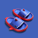 Stereo Color Shark EVA Slippers Children Non-Slip Soft Bottom Slippers, Size: 220(Royal Blue Red Side)