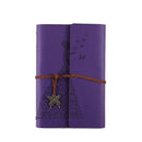 2 PCS Skirts Beauty Hand Account Book Diary Book Retro Notepad, Cover color: Small Purple