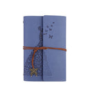 2 PCS Skirts Beauty Hand Account Book Diary Book Retro Notepad, Cover color: Large Lake Blue