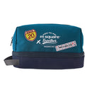 Msquare Travel Suit Toiletry Bag Cosmetic Storage Bag, Colour: 2-layer Dry&Wet Separation Blue