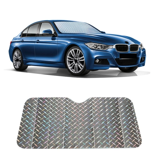 SHUNWEI 2 PCS Car Front Windshield Sunshade Summer Sun Protection And Heat Insulation Shading Board, Size: R-3921 140x70cm (Sedan)