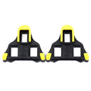 PROMEND Road Mountain Bike Shoe Lock Cleat Self-Locking Pedal Cleat(Highway Car Lock Yellow)