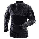 Wearable Long-sleeved Frog Field Suit for Men, Size:S(Black Python)