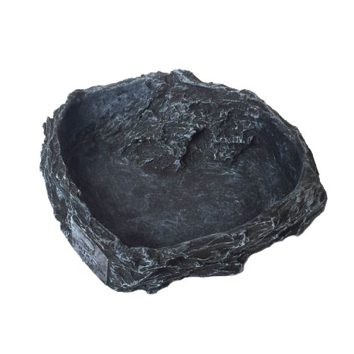 2 PCS Large Food Bowl Reptile Water Food Basin Turtle Lizard Snake Water Basin