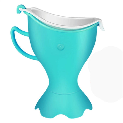 Outdoor Car Travel Portable Travel Urinals Toilet Pee Bottle Chamber Pot(Blue)