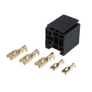 20 Sets D2K5PS 5-pin Automotive Plastic Handle Relay Socket with Terminal