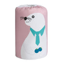 3 PCS Household Clothing Storage Bags Moving Luggage Packing & Drawstring Pockets Cylindrical Moisture-Proof Quilt Storage Bags(Seal)