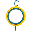 5 PCS Home Dormitory Scarf Bag Hat Storage Rack Rear Door Shelves(Burnt Yellow + DarkBlue)