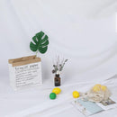 3 x 2.4m Photo Background Cloth Increased Widened Photography Cloth Live Broadcast Solid Color Cloth(White)