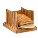 31.7x23.7x19cm Bamboo Household And Commercial Multi-Function Bread Cutting Plate Sliced Cutting Board Bread Slices Bread Plate