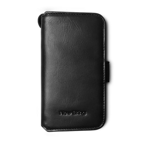 New Bring The First Layer Cowhide Key Coin Purse Key Card Bag All-In-One Bag(Black)