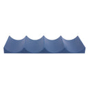 3 PCS Red Wine Storage Shelf Can Drink Storage Rack Multi-Purpose Stackable Shelf(Dark Blue)