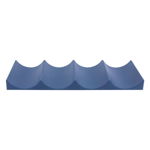 3 PCS Red Wine Storage Shelf Can Drink Storage Rack Multi-Purpose Stackable Shelf(Dark Blue)