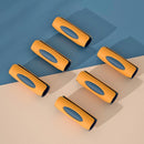 5 Sets HW072 Sheet Fixer Non-Slip Clip Quilt Angle Fixer Household Needle-Free Bed Cover Clip(Blue Yellow)