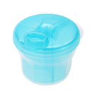 3 PCS Portable Milk Powder Formula Dispenser Food Container Infant Feeding Storage Box(Blue)