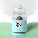 DJ01 Rotary Projection Humidifier Colorful Atmosphere Projection Lamp Car Home Cute Pet Spray Water Replenishment Instrument(Blue)