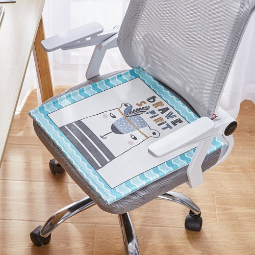 2 PCS Summer Breathable Cushion Office Seat Pad, Size: 50 x 50cm(Bear)