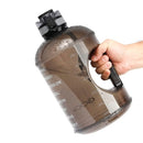 TT-T585 1 Gallon / 3.78L Sports Kettle Large Capacity Gradient Color Plastic Space Bottle, Colour: Black
