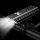 WEST BIKING Bicycle Light Sensor Headlight Mountain Bike Night Riding Strong Light(Black)