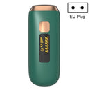 T4 Home IPL Whole Body Electric Freezing Point Laser Hair Removal Apparatus, Specification:EU Plug(Ink Green)