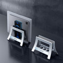 Oatsbasf 03671 Multifunctional Computer Tablet Cellphone Storage Bracket, Colour: Deluxe Version (Silver)