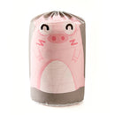 4 PCS Quilt Storage Bag Quilt Beam Opening Storage Bag Cylinder Dustproof Clothing Clothes Finishing Bag, Colour: Pink Pig