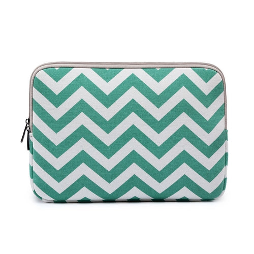 LiSEN LS-525 Wavy Pattern Notebook Liner Bag, Size: 10 inches(Light Green)