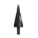 4-32mm Triangular Shank Spiral Flute Step Drill Bit