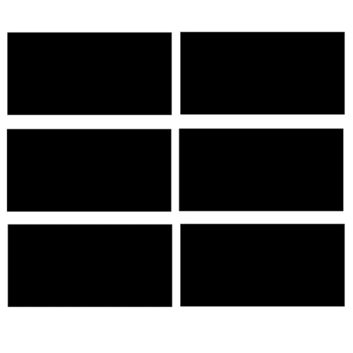 3 Sets Car Wheel Reflective Stickers 18-21 Inch General Decorative Sticker Line Sticker(Black)