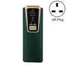 Home Whole Body Freezing Point Hair Removal Instrument UK Plug(Green)