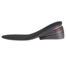 2 Pairs 032 Adjust Inner Height Insole Free Size Cutable Insole, Colour: Black 4 Layers (about 7cm)