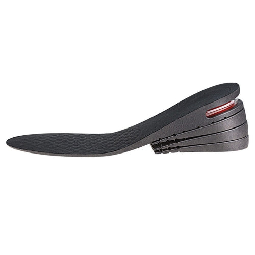 2 Pairs 032 Adjust Inner Height Insole Free Size Cutable Insole, Colour: Black 4 Layers (about 7cm)
