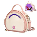 LED Ultraviolet Portable Sterilization Crossbody Bag Compact Travel Home Cosmetics Watch Glasses Underwear Disinfection Bag(Pink)